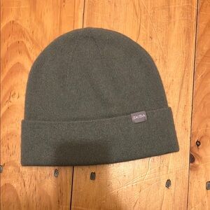 Skida Cashmere Wheelock Knit Hat - Sage Green